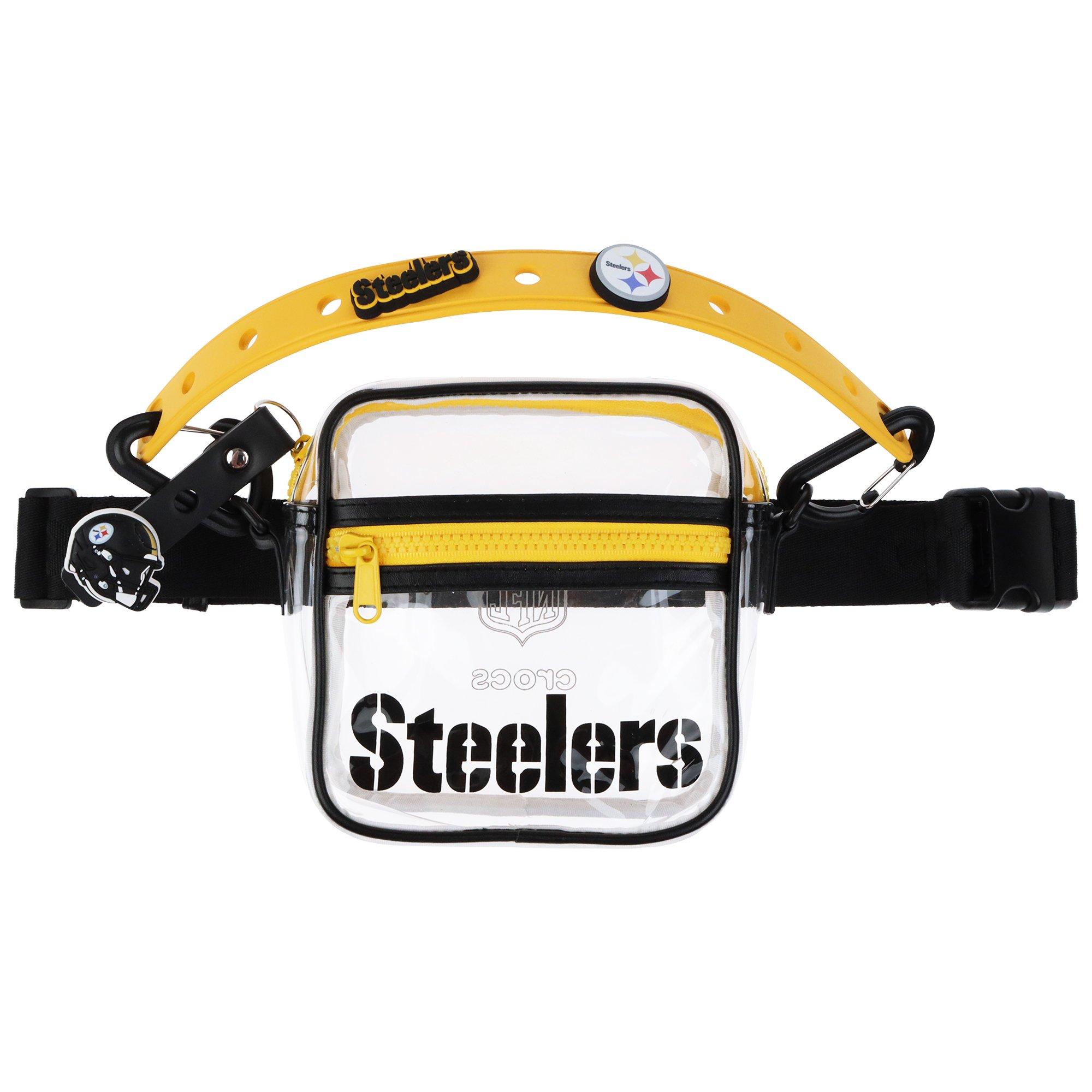 Crocs x NFL Pittsburgh Steelers Stadium Bag - YELLOW/BLACK